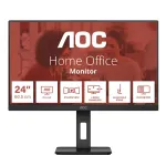 AOC E3 24E3QAF kompiuterio monitorius 61 cm (24") 1920 x 1080 pikselių Juoda