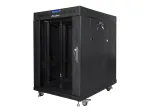 LANBERG stelažinė spintelė 15U 600x800 stiklas