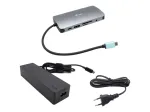 I-TEC USB-C metalinė nano jungtis, HDMI/VGA+PD