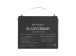 Battery 12v agm 12v 80ah universal B/12V/80AH