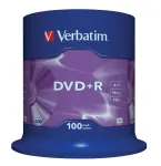 DVD+R 16x 4.7GB 100P CB Matt Silver 43551