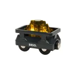 BRIO gold wagon with light - 33896