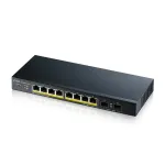 &bdquo;Zyxel GS1900-10HP&ldquo; valdomas L2 gigabito eternetas (10/100/1000), maitinimas per eternetą (PoE), juodas