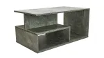 Topeshop PRIMA BETON kavos/&scaron;oninis/kra&scaron;tinis staliukas Kavos staliukas Laisvos formos 1 koja(-os)