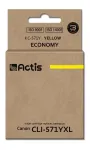 &bdquo;Actis KC-571Y&ldquo; ra&scaron;alas (pakeičia &bdquo;Canon CLI-571Y&ldquo;; standartinis; 12 ml; geltonas)
