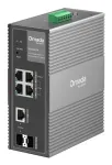 TP-Link IES206GPP tinklo komutatorius Valdomas gigabito eternetas (10/100/1000) Maitinimas per eternetą (PoE) Juodas