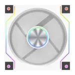 DarkFlash DM20 LINE Cooling Fan (White)
