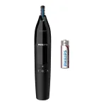 &bdquo;Philips Norelco NOSETRIMMER Series 1000&ldquo; NT1650/16 plaukų kirpimo ma&scaron;inėlė, juoda