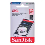 &bdquo;SanDisk Ultra 256 GB MicroSDXC UHS-I Class 10&ldquo; atmintis