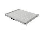 Sliding shelf for 19 inches rack cabinets 350mm grey