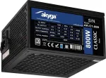 ATX 800W power supply Akyga AK-C1-800 P4+4 2x PCI-E 6+2 pin 6x SATA 3x Molex APFC FAN 12cm