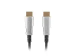 LANBERG HDMI kabelis M/M V2.0 10M optinis AOC juodas CA-HDMI-20FB-0100-BK