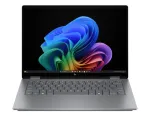 HP OmniBook X Flip Next Gen AI 14-fk0020nw Copilot+ PC 2-in-1 14", AMD Ryzen AI 5 340, 2K touchscreen, 16 GB LPDDR5x-SDRAM, 512 GB SSD, Wi-Fi 7 (802.11be), Windows 11 Home, silver