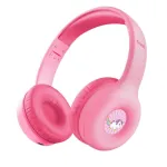 &bdquo;Trust Nouna&ldquo; ausinės su laidine ir belaide jungtimi, su galvos juosta, skambučiams / muzikai, USB, C tipo, &bdquo;Bluetooth&ldquo;, rožinės spalvos