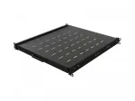 Sliding shelf for 19 inches rack cabinets 500mm black