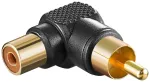 goobay Cinch Angled Adapter Black