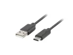 Lanberg CA-USBO-10CU-0005-BK USB kabelis USB 2.0 0,5 m USB A USB C juodas