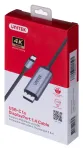 UNITEK ADAPTERIS USB-C, DISPLAYPORT 1.4, 8K@60HZ, 1,8M, V1423C