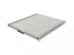 Sliding shelf for 19 inches rack cabinets 500mm grey