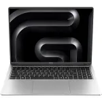 Geekom GeekBook M16 (silver, Intel&reg; Core? Ultra 9 185H, Intel&reg; Arc? Graphics, 16 GB LPDDR5, 512 GB (512 GB HDD), Windows 11 Pro) - German - DE Layout