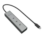 USB-C Charging Metal HUB 5 port with USB-C video 8K + Power Delivery 85W