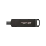 USB atmintinė PATRIOT Rage R550 128GB 100 MB/S USB A+C su pasukamu dizainu (PE128GR550DSAD) juoda