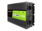 GREEN CELL maitinimo keitiklis 12V-230V 2000W