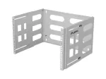 Rack wall mount 19" 6U 497x400/240 gray