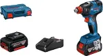 Bosch Cordless Impact Wrench GDX 18V-200 Professional, 18V (blue/black, 2x Li-Ion battery ProCORE18V 4.0Ah, L-Case)