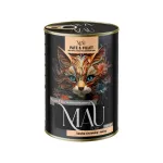 MAU Pate and Fillet Sterilised Duck with cranberries and lemon balm - wet cat food - 400g