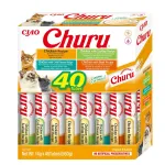 INABA Churu Variety Box Vi&scaron;tienos skanėstai katėms - 40 x 14 g