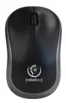 Wireless optical mouse METEOR silver