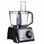 &bdquo;Bosch MC812M865&ldquo; virtuvės kombainas, 1250 W, 3,9 l, juodas, nerūdijantis plienas