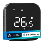 MEROSS MTS215BMA-B(EU) Smart Wi-Fi Thermostat (Black)