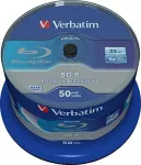 Verbatim BD-R 6x 25GB DataLife Blu-ray 50pcs Roll
