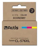 Actis KC-576 Canon spausdintuvo ra&scaron;alas, pakaitinis Canon CL-576XL; Supreme; 15 ml; spalva: žydra, geltona, rausvai raudona