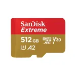 &bdquo;SanDisk Extreme&ldquo; 512 GB &bdquo;MicroSDHC UHS-I&ldquo; 10 klasės atmintis
