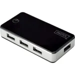 HUB 7-port USB2.0, incl. power supply, black