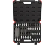 GEDORE Red screwdriver socket set, 1/2 (black/red, 32 pieces, TORX, in case) 3301577