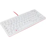 DE layout - Raspberry Pi Foundation official Raspberry Pi keyboard (white/red, incl. 3-port USB hub)