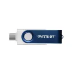 Patriot Memory 64GB Xporter X550 USB flash drive Dual USB A+C (PS64GX550AAD) White, Blue