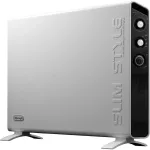 DeLonghi Slim Style HCX 3220, standing convector (white / black)