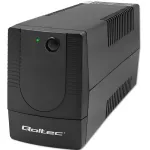 &bdquo;Qoltec 53774&ldquo; nepertraukiamo maitinimo &scaron;altinis (UPS), interaktyvus linijinis, 1 kVA, 600 W, 1 kintamosios srovės lizdas(-ai)