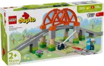 LEGO DUPLO TOWN 10426 Tiltas ir geležinkelio bėgiai &ndash; papildymo rinkinys