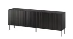 Cama komoda ISLA 200x40x75 matinė juoda