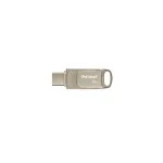 Patriot Memory Tab T560 64GB USB atmintinė, dviguba USB 120MB/s (PS64GT560DS5D), sidabrinė