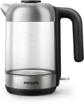 &bdquo;Philips 5000&ldquo; serijos HD9339/80 elektrinis virdulys, 1,7 l, 2200 W, juodas, nerūdijantis plienas, permatomas