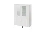 Cama VERA vitrina 110x40x160 matinė balta