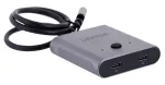 &bdquo;Unitek&ldquo; dvipusis signalo jungiklis USB-C, 2 įėjimai, 1 i&scaron;ėjimas, 4K
