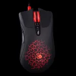 Žaidimų pelė BLOODY A90 De&scaron;inė, USB A tipo, optinė, 6200 DPI